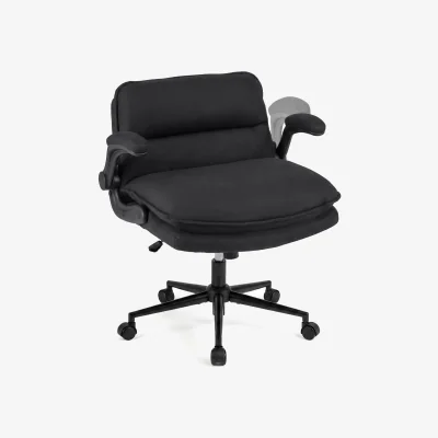 The Range Criss Cross Chair on Wheels with Arms - Grey