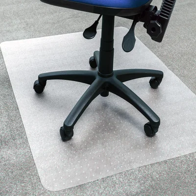 The Range Floortex Ecotex BioPVC PVC Chair Mat for Carpets - Clear / 2.7kg / 90cm