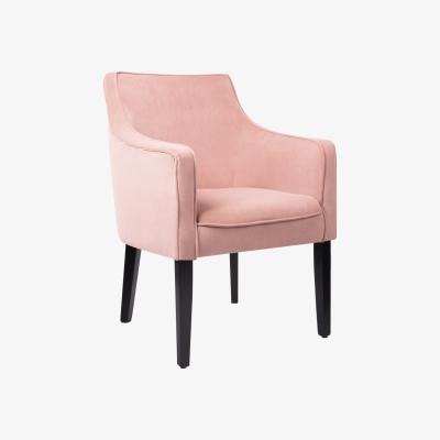 The Range Minimalist Wingback Chair - Pink