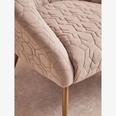 The Range Tania Natural Occasional Chair - White