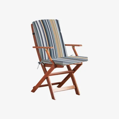 The Range Water Repellent Full Chair Seat and Back Pad - Brighton