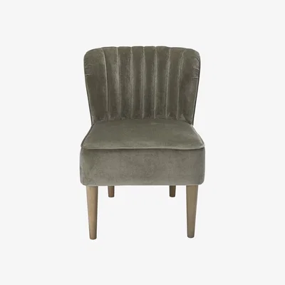 The Range Bella Cocktail Chair - Steel Grey