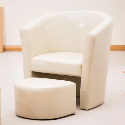 The Range Halewood Tub Chair - White
