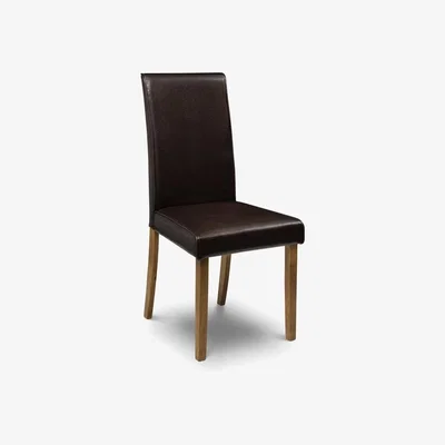 The Range Set Of 2 Hudson Chairs - Brown/Oak