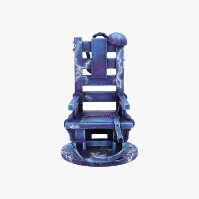 The Range Metallica Ride the Lightning Blue Chair Ornament - 15cm