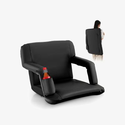 The Range Portable Stadium Seat Foldable Bleacher Chair - Black