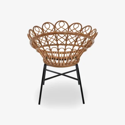 The Range Java Natural Rattan Peacock Chair - Brown