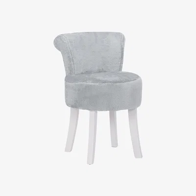 The Range HomeScape Modern Plush Upholstered Chair - Grey