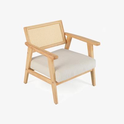 The Range Corduroy Accent Chair Leisure Chair - Natural
