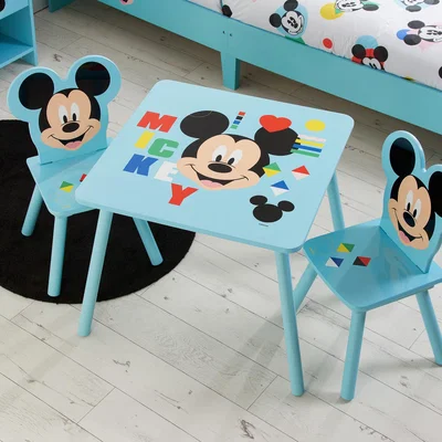 The Range Mickey Table and Chairs - Blue