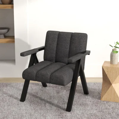 The Range Oversized Accent Chair - Grey