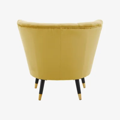 The Range Loretta Pistachio Velvet Shell Accent Chair - Green