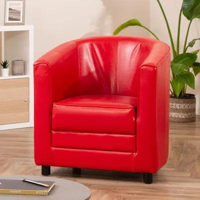 The Range Aspen Tub Chair - Red