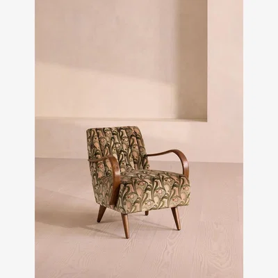 Soho Home Evie Armchair, Obie Print