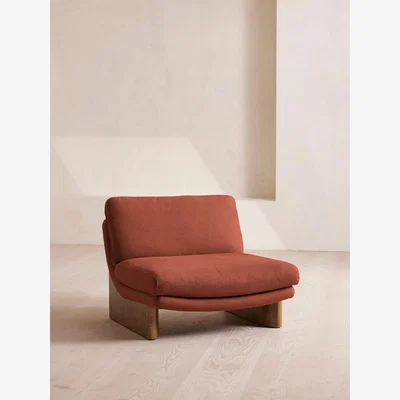 Soho Home Tellis Chair, Linen, Sienna