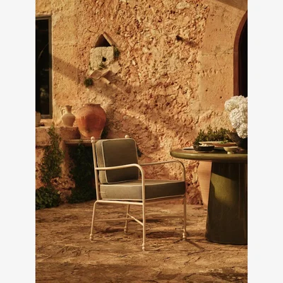 Soho Home Fawn Outdoor, Dining Chair, Sage