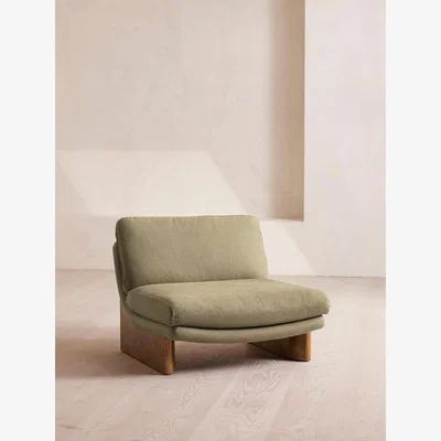 Soho Home Tellis Chair, Linen, Sage