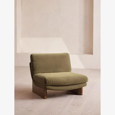 Soho Home Tellis Chair, Velvet, Lichen