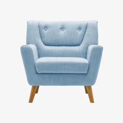 Teddy Beau Birlea Lambeth Chair Duck Egg Blue
