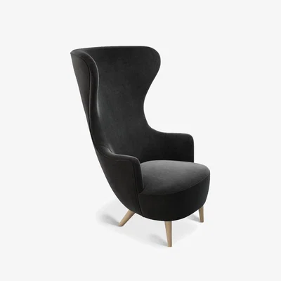 Tom Dixon Tom Dixon - Wingback Chair Natural Oak Gentle 2 0183