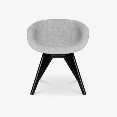 Tom Dixon Tom Dixon - Scoop Chair Low Back Black Leg Hallingdal 65