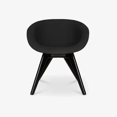 Tom Dixon Tom Dixon - Scoop Chair Low Back Black Leg Hallingdal 65