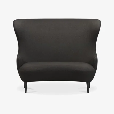 Tom Dixon Tom Dixon - Wingback Sofa Black Leg Mollie Melton 0202