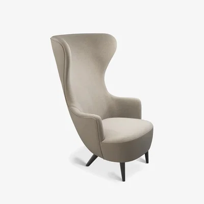 Tom Dixon Tom Dixon - Wingback Chair Black Oak Hero 0211