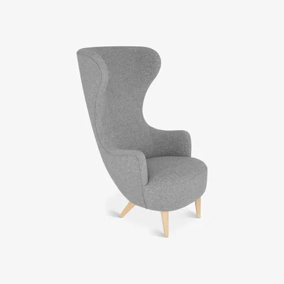 Tom Dixon Tom Dixon - Wingback Chair Natural Leg Hallingdal 65