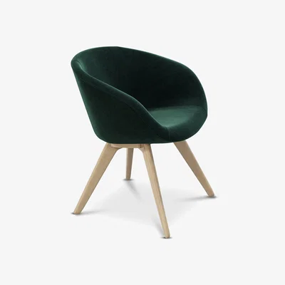 Tom Dixon Tom Dixon - Scoop Low Back Chair Natural Oak Gentle 2 0973