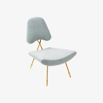 Tobias Oliver Jonathan Adler I Maxime Lounge Chair I Lido Celedon
