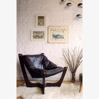 Urban Outfitters Urban Renewal Vintage 1970s Luna Sling Chair - Brown 73cm x 72cm x 80cm at Urban Outfitters