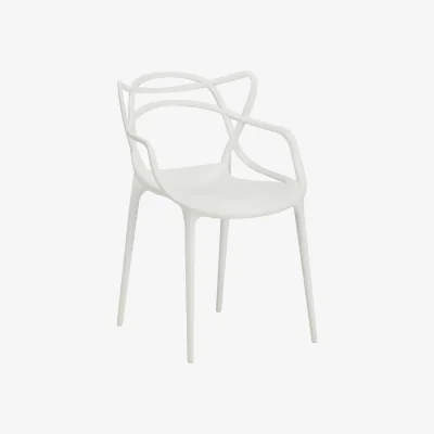 Westwing Dining Chairs Masters with Armrests, Set of 2