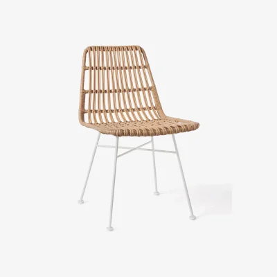 Westwing Polyrattan Dining Chairs Costa, Set of 2