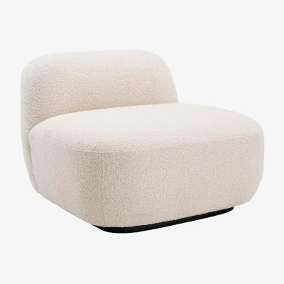 Westwing Bouclé Lounge Chair Björn
