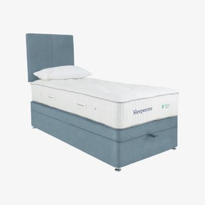 Furniture Village Sleepeezee - Natural Touch 3000 End Ottoman Divan Set - Single - Blue