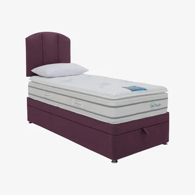 Furniture Village Sleepeezee - GelTouch 3000 End-lift Ottoman Divan Set - Single