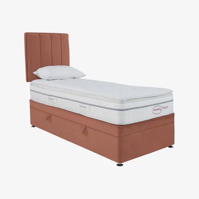 Furniture Village Sleepeezee - Memory Touch 2200 Side-lift Ottoman Divan Set - Single