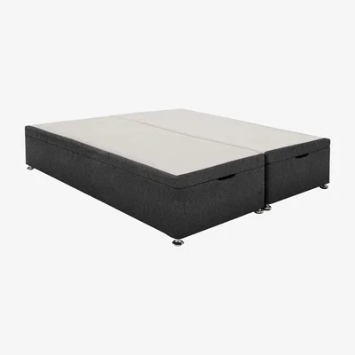 Furniture Village Millbrook - PureTech End Ottoman Divan Base - Single - Black