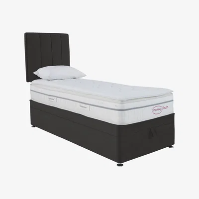 Furniture Village Sleepeezee - Memory Touch 2200 End-lift Ottoman Divan Set - Single