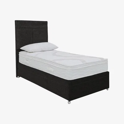 Furniture Village Sleep Story - Latex 3400 Side Ottoman Divan Set - Small Single