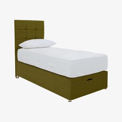 Furniture Village Sleep Story - Firm Sleep 1500 End Ottoman Divan Set - Single