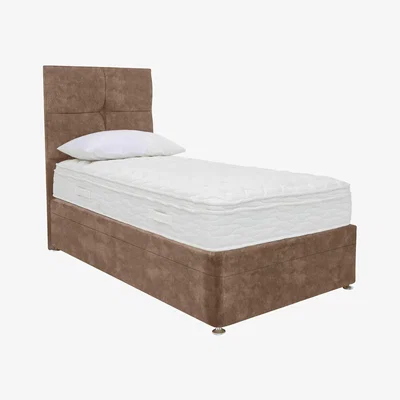 Furniture Village Sleep Story - Hybrid 2500 Side Lift Ottoman Divan Set - Small Single