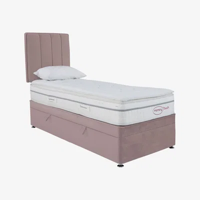 Furniture Village Sleepeezee - Memory Touch 2200 Side-lift Ottoman Divan Set - Single