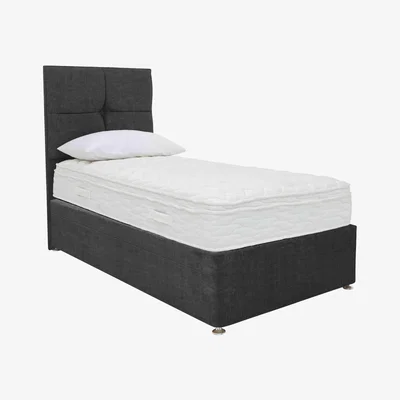 Furniture Village Sleep Story - Hybrid 2500 Side Lift Ottoman Divan Set - Single
