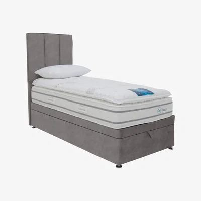 Furniture Village Sleepeezee - GelTouch 5000 End-lift Ottoman Divan Set - Single