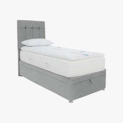 Furniture Village Sleepeezee - Geltouch Advanced 7500 End-Lift Ottoman Divan Set - Single