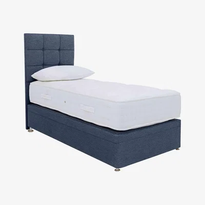 Furniture Village Firm Sleep 1500 Power Ottoman Divan Set - Single - Grace Marine