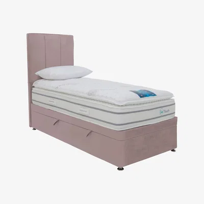 Furniture Village Sleepeezee - GelTouch 5000 Side-lift Ottoman Divan Set - Single