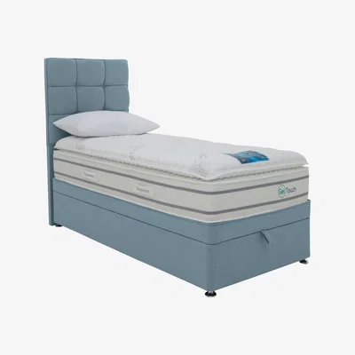 Furniture Village Sleepeezee - GelTouch 4000 End-lift Ottoman Divan Set - Single